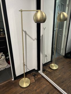 Gold Metal Lamp