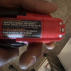 Milwaukee Ratchet Battery For Parts 