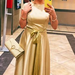 Formal Dress Gold 
