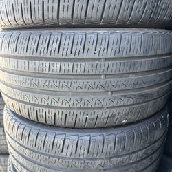 (4) 245/40R18 SET OF USED TIRES PIRELLI 65% LIFE !