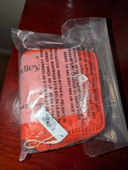 Vera Bradley Small Zip Wallet Red