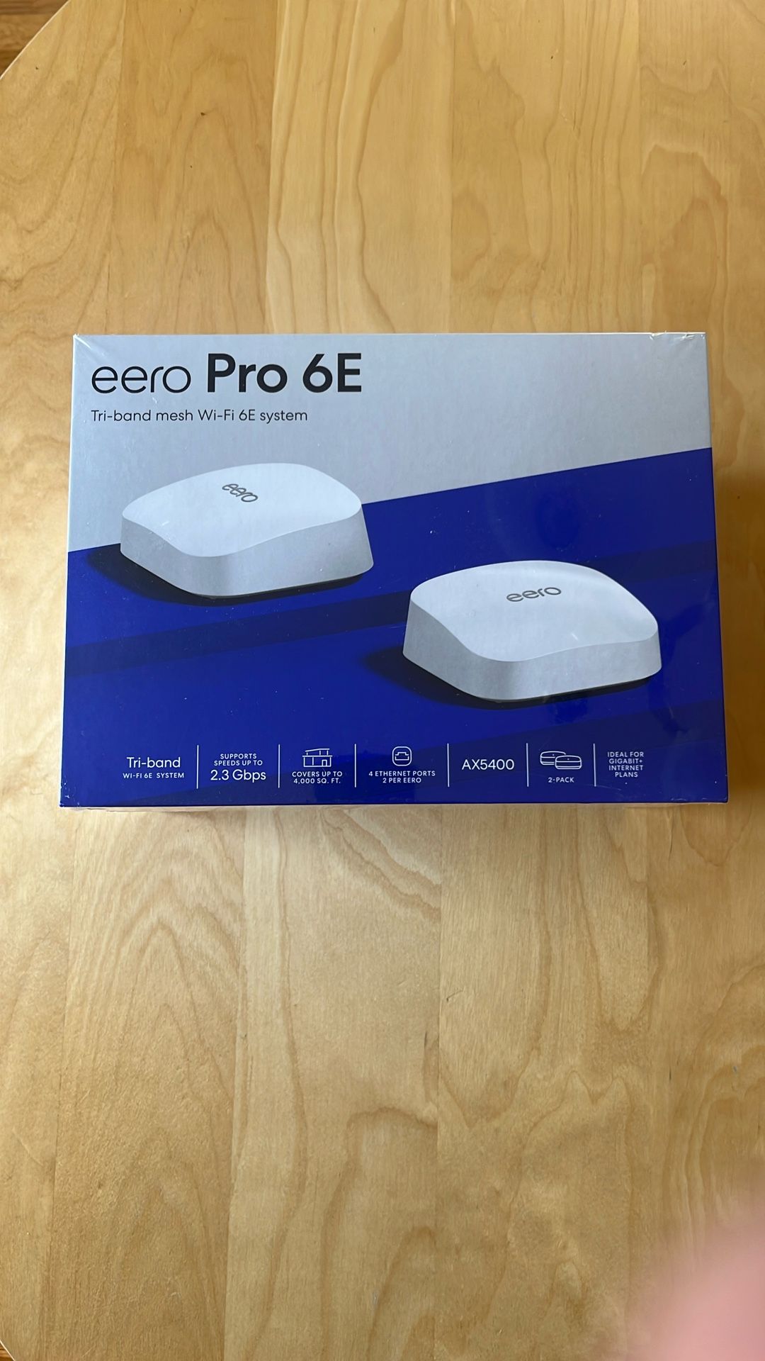 New Eero pro 6E 2-pack