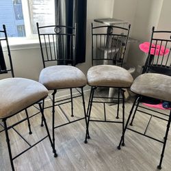 Swivel Metal Chairs