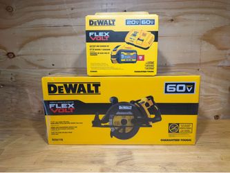 DeWalt FlexVolt 60V Max 7-1/4" Circular Saw w/9Ah Battery & Fast Charger Kit