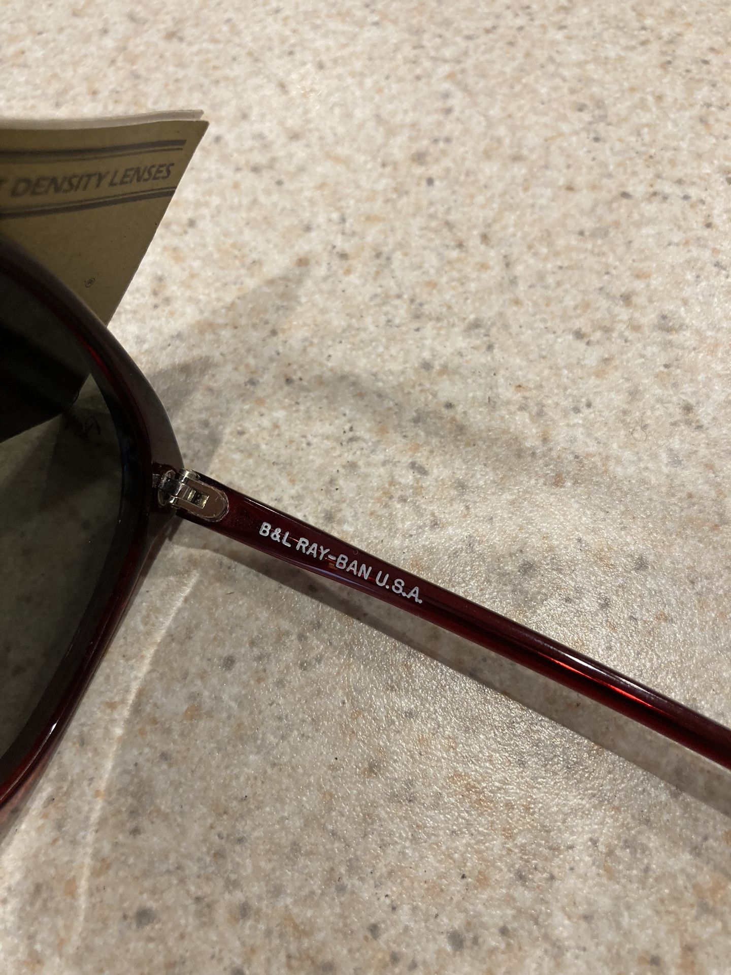 56mm BAUSCH & LOMB RAY BAN W0345 G15 WINE TORT TRADITIONALS ROUND SUNGLASSES NEW 56mm BAUSCH & LOMB RAY BAN W0345 G15 WINE TORT TRADITIONALS  main image 3