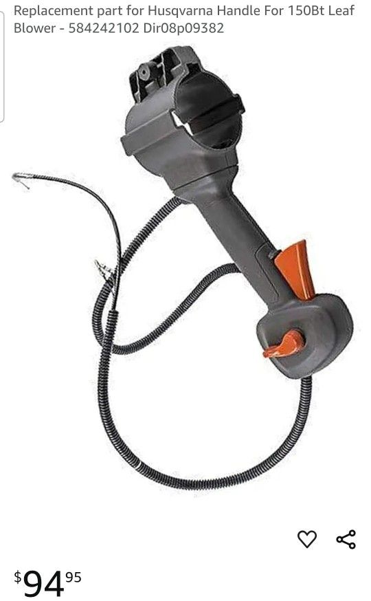 Replacement part for Husqvarna Handle For 150Bt Leaf Blower