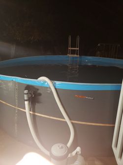 15' by 42" swimming pool