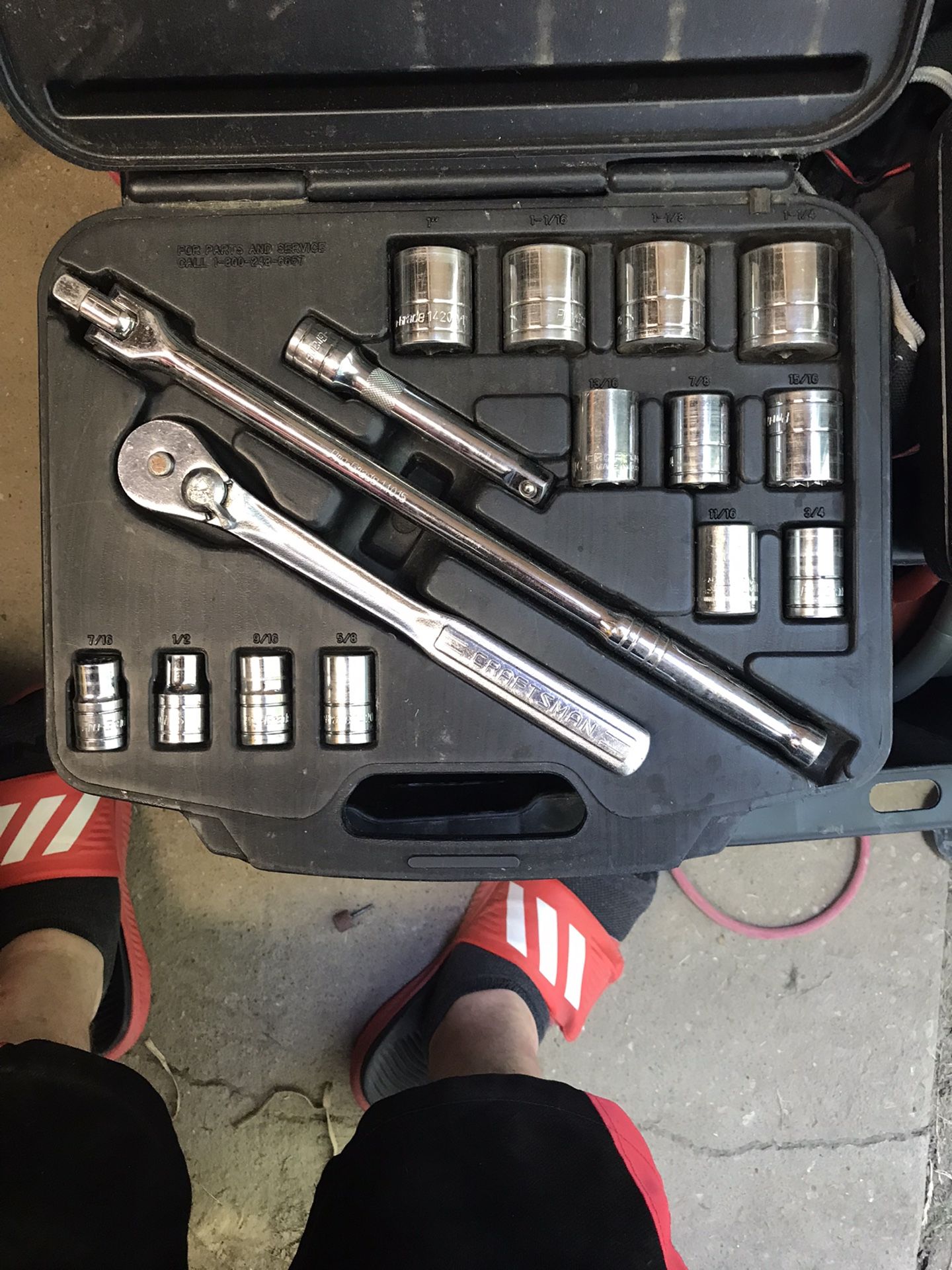 Pro Grade 1/2 In Dr Socket Set 