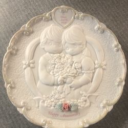 25th Precious Moments Anniversary Plate 