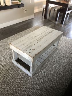 Rustic Barnwood Coffee Table