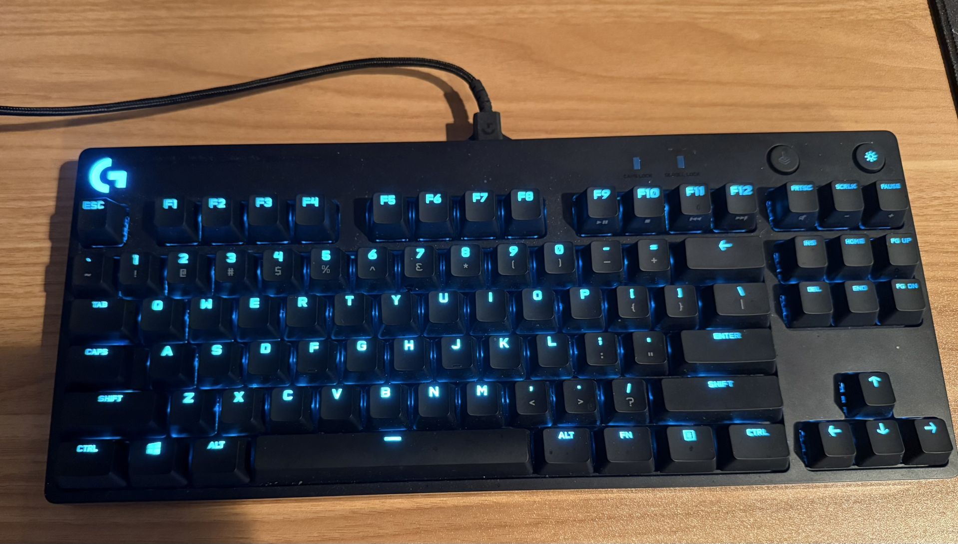 Logitech G PRO Mechanical Gaming Keyboard, Ultra Portable Tenkeyless Design