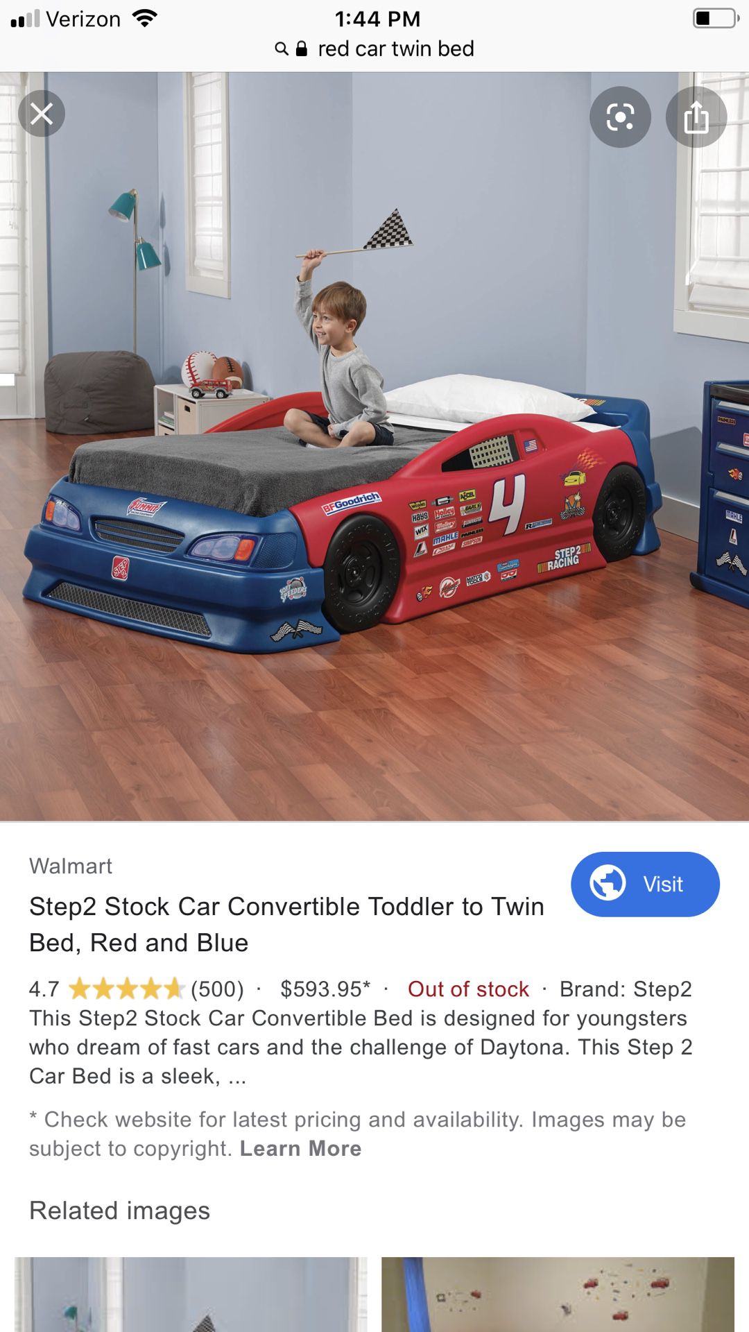 Twin/toddler bed