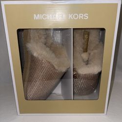 Michael Kors Glitter Slippers 5 New