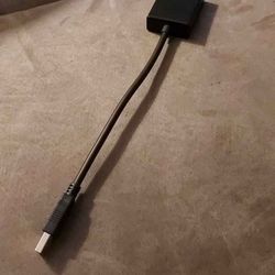 HDMI female to USB 2.0 adapter