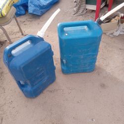2.   Six. Gallon Water Jugs 