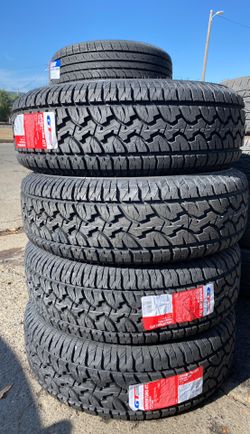 16” 4 new tires 265/70R16 A/T3