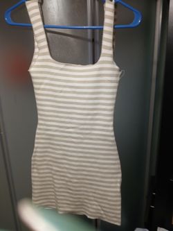 Zara Striped Bodycon Mini Dress