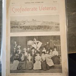 1899 Confederate Veteran Magazine