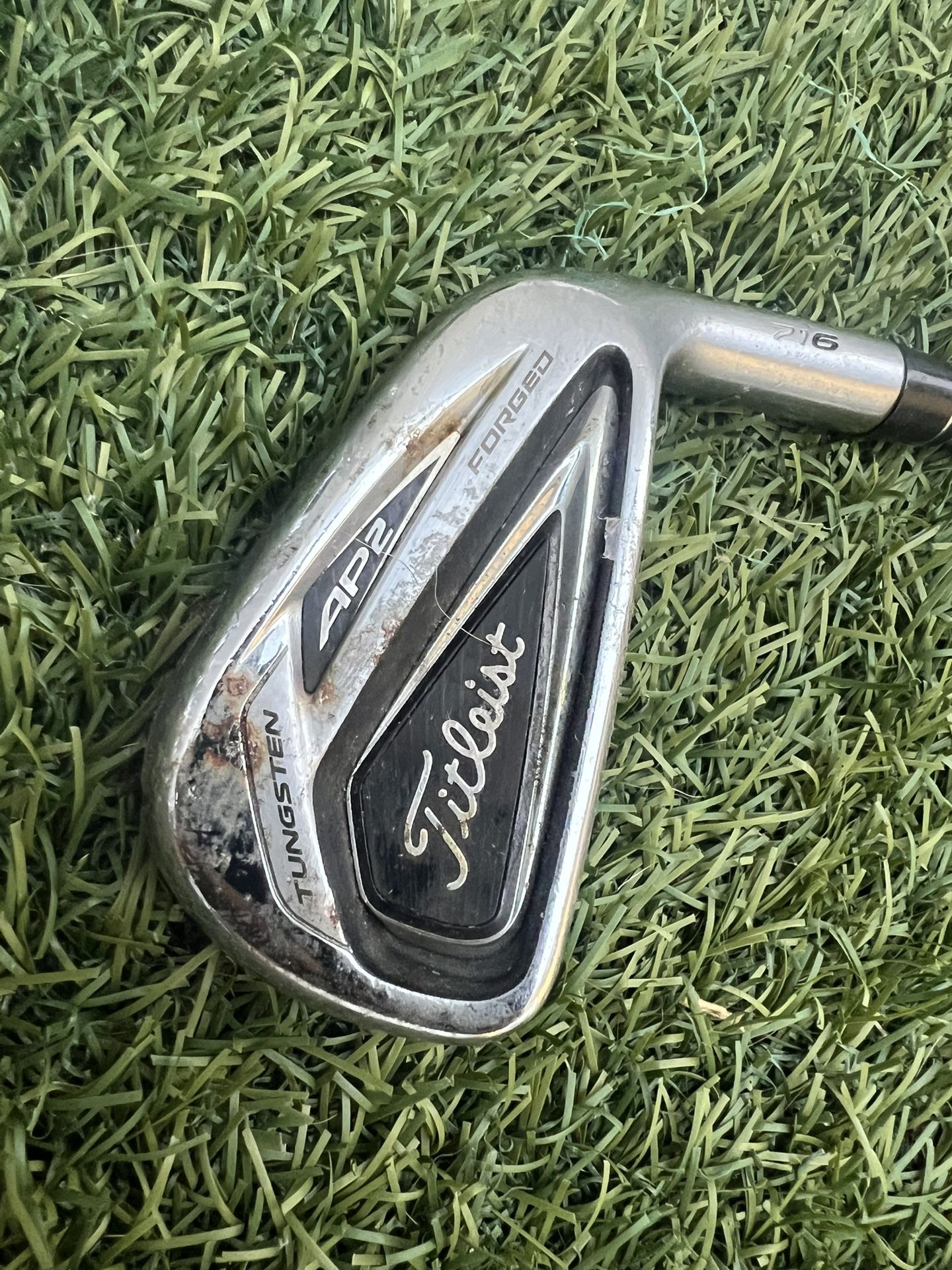 Titleist 716 AP2 Single Iron 7 Iron Steel Stiff Right 38.0in