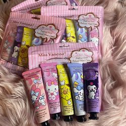 Sanrio perfume hand lotions 