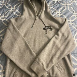 Nike Hoodie Grey Medium