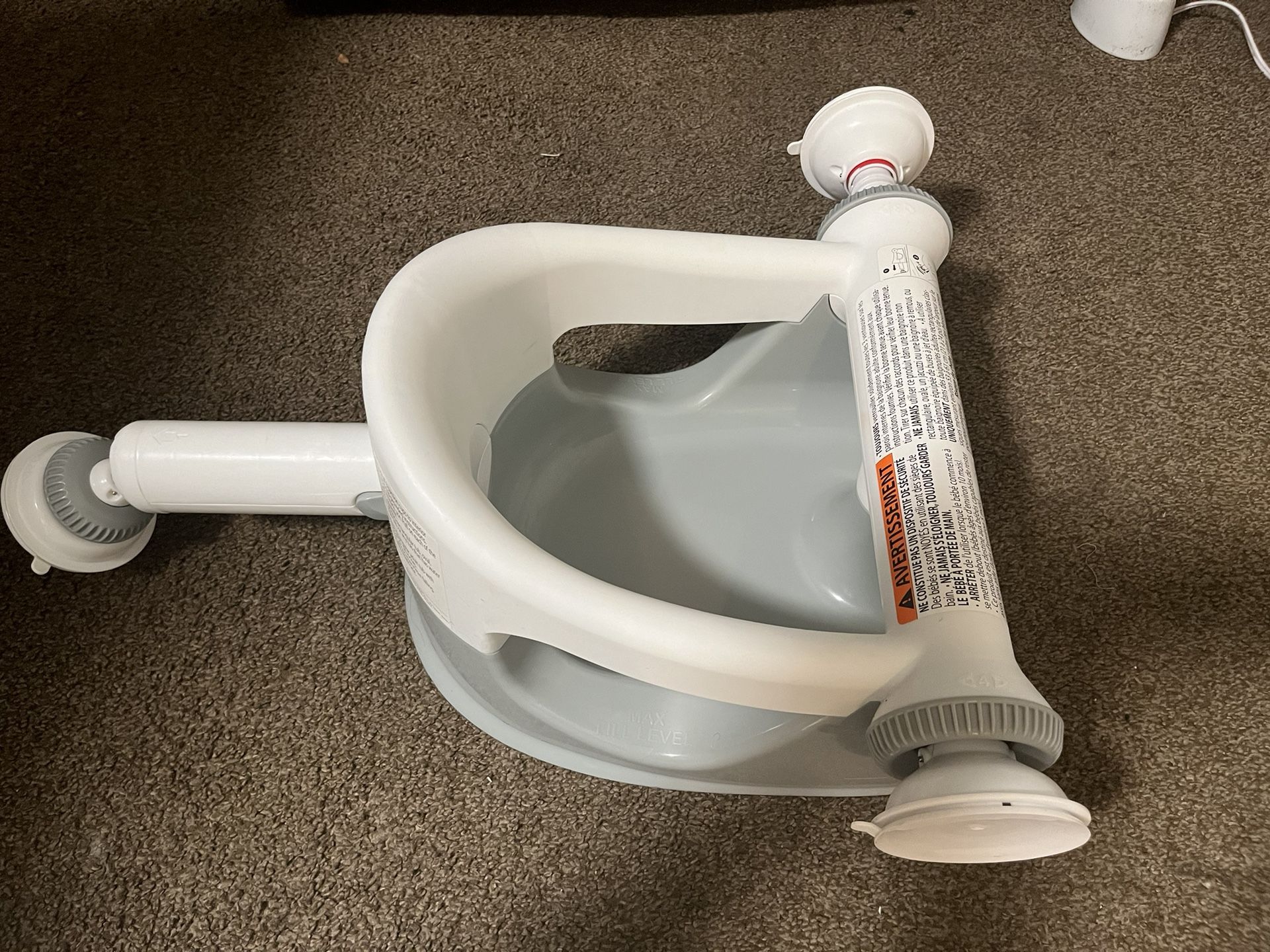 Bath Time Suction Cup Seat For The Tub