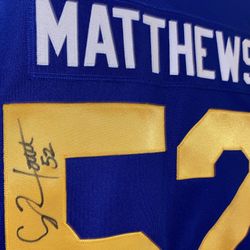 CLAY MATTHEWS signed XXL Nike Jersey