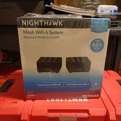Nighthawk mesh Wifi 6 System