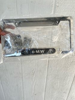 BMW LICENSE PLATE COVER