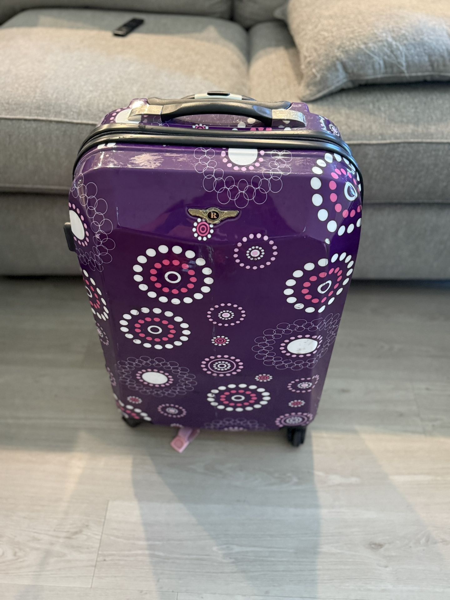 Suitcase Rolling Spinner Hard Case 25inch 
