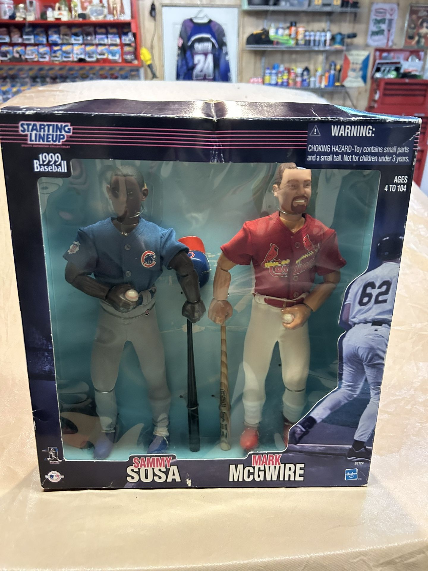 1999 Starting Lineup Sammy Sosa/mark McGwire