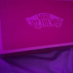Vans(black And White) Size In 8 In Men 9.5 In Women
