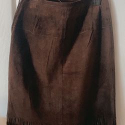 Suede Skirt Express Size 1/2
