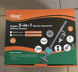 Hygger 5-in-1 electric aquarium water changer and gravel cleaner