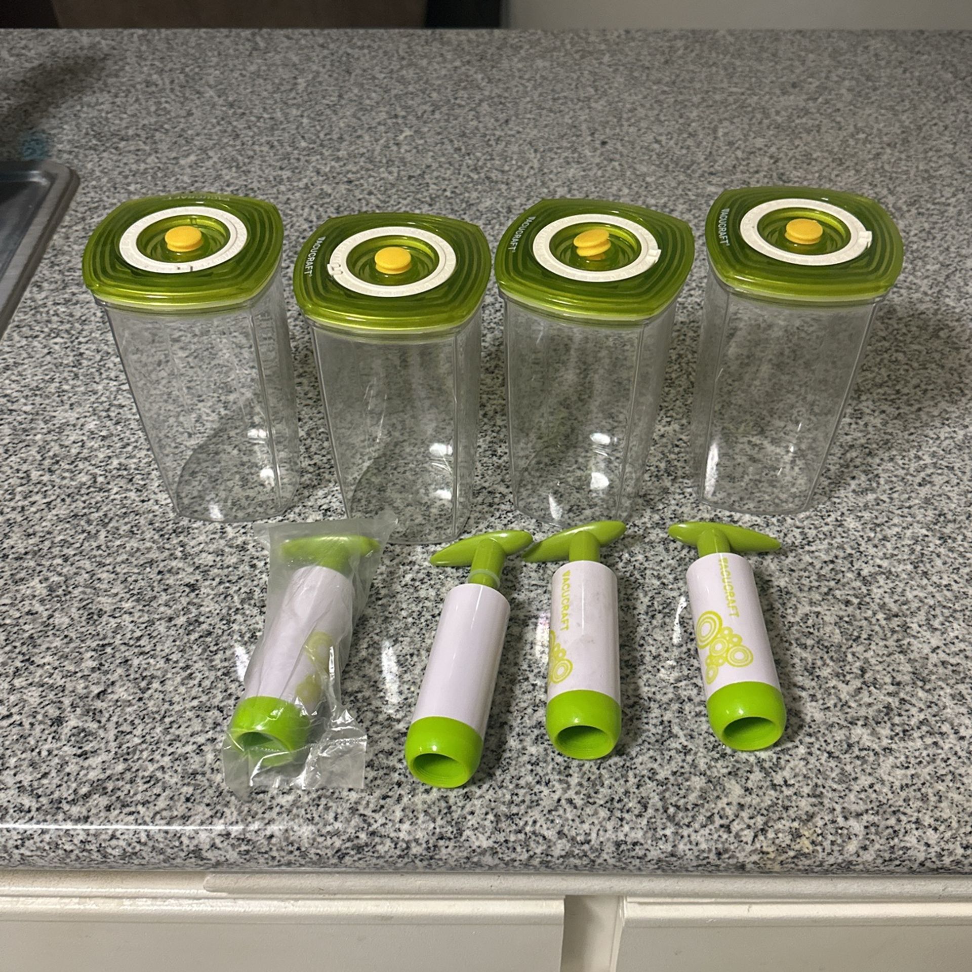 Vacucraft Vacuum Pack, Cold, Pressed Juice Containers