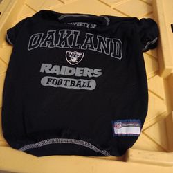 Raider Dog Jersey 10.00 Size Med Or LG It Does Not Say