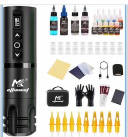 Wireless Tattoo Machine Kit- NEW