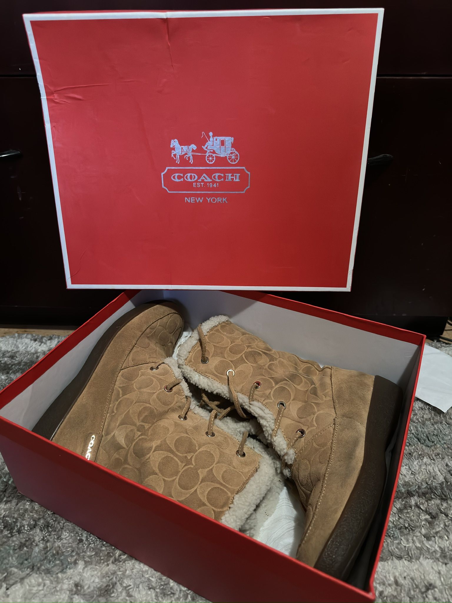 Coach Boots And Shoes