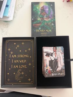 Beautiful Wild Muse Oracle Deck with guidebook included