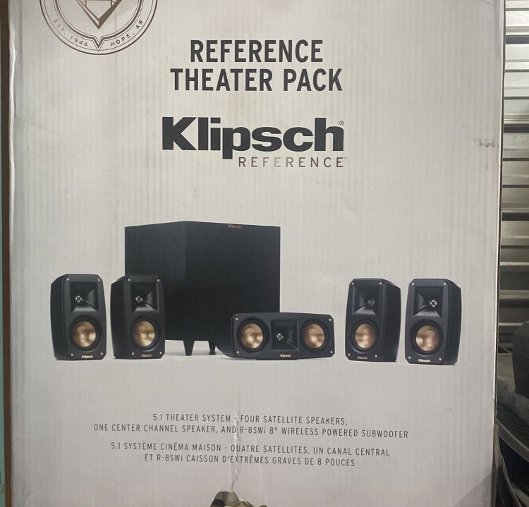 Klipsch Reference Theater Pack 5.1 Theater System.