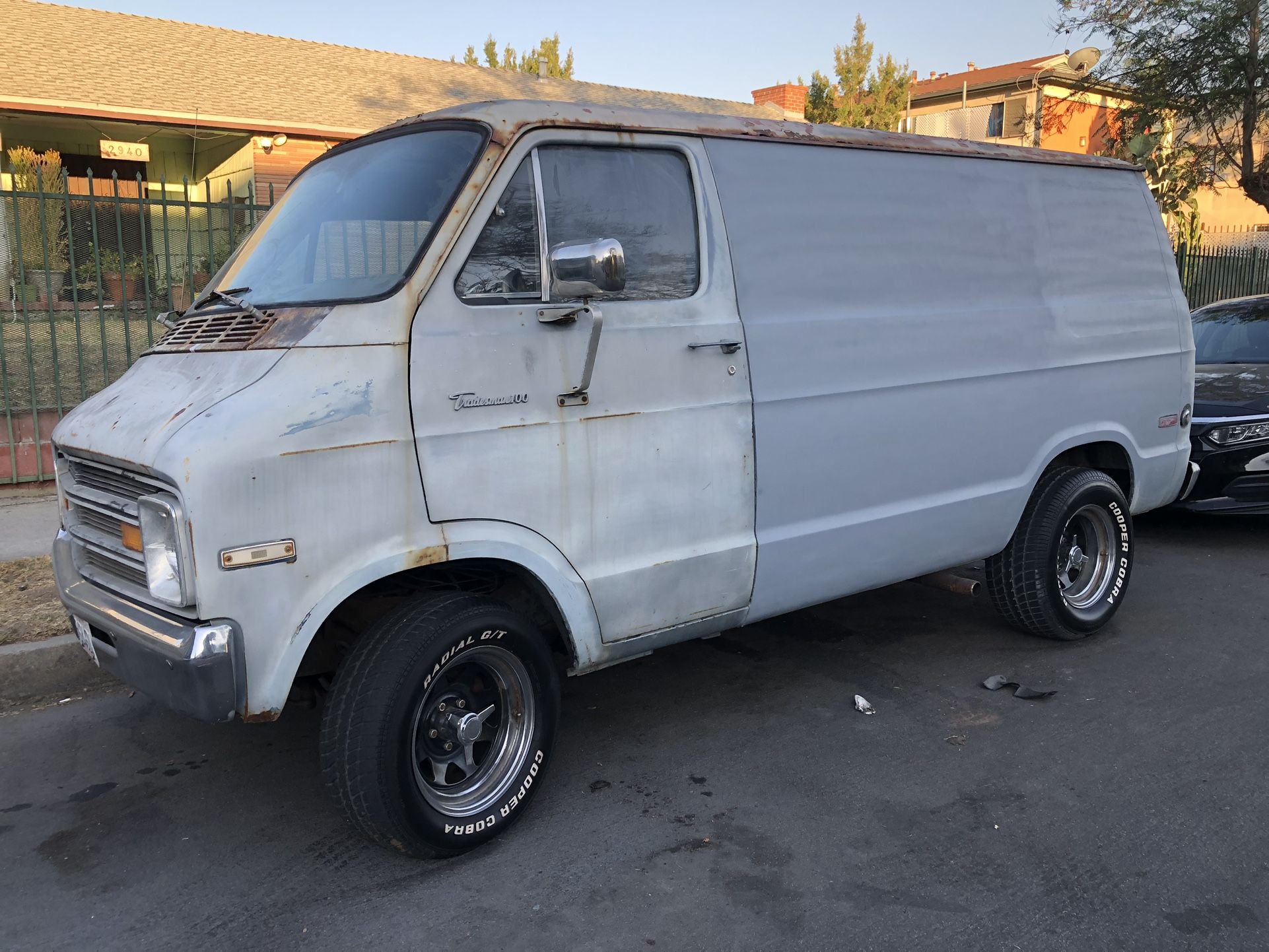1973 Dodge B100 Boogie Shorty Van Project Trade Chevy G10 C10 Obs Gmc Vandura 15x10 SS Boyd' Buick Pontiac Cutlass El Camino Camaro Monte Carlo Nova