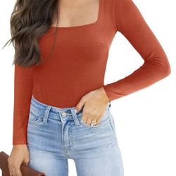 Bodysuit Square Line Shirt
