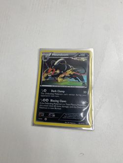 2013 POKEMON BLACK & WHITE PLASMA BLAST 56 HOUNDOOM HOLO