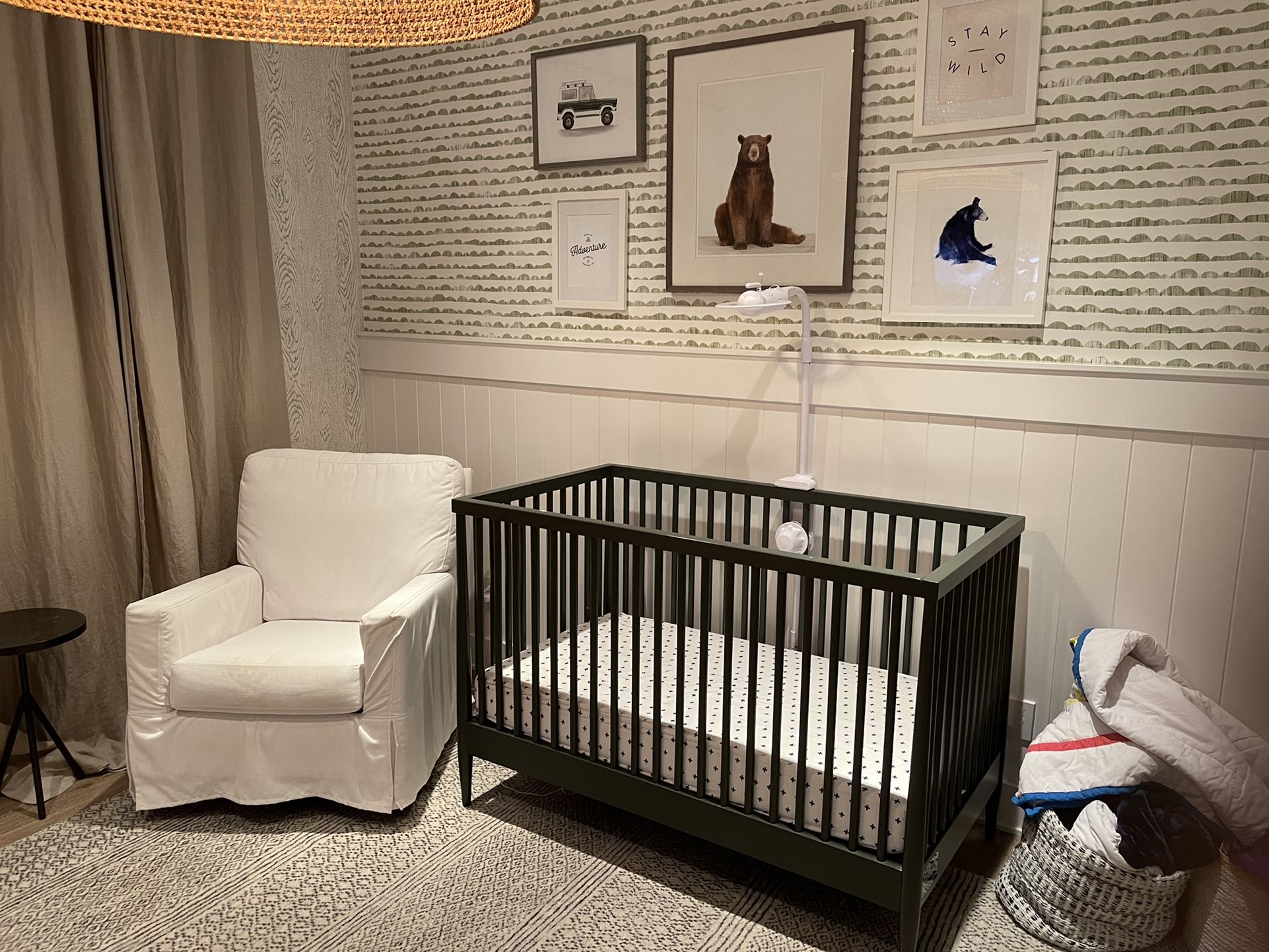 Pottery Barn Crib And Rocking Chair