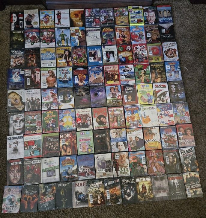 Lot of 100 DVD Movies #1