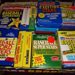 24 Vintage Baseball Sports packs! 