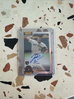 Jacob mizoroski rookie auto /500 topps chrome 2026