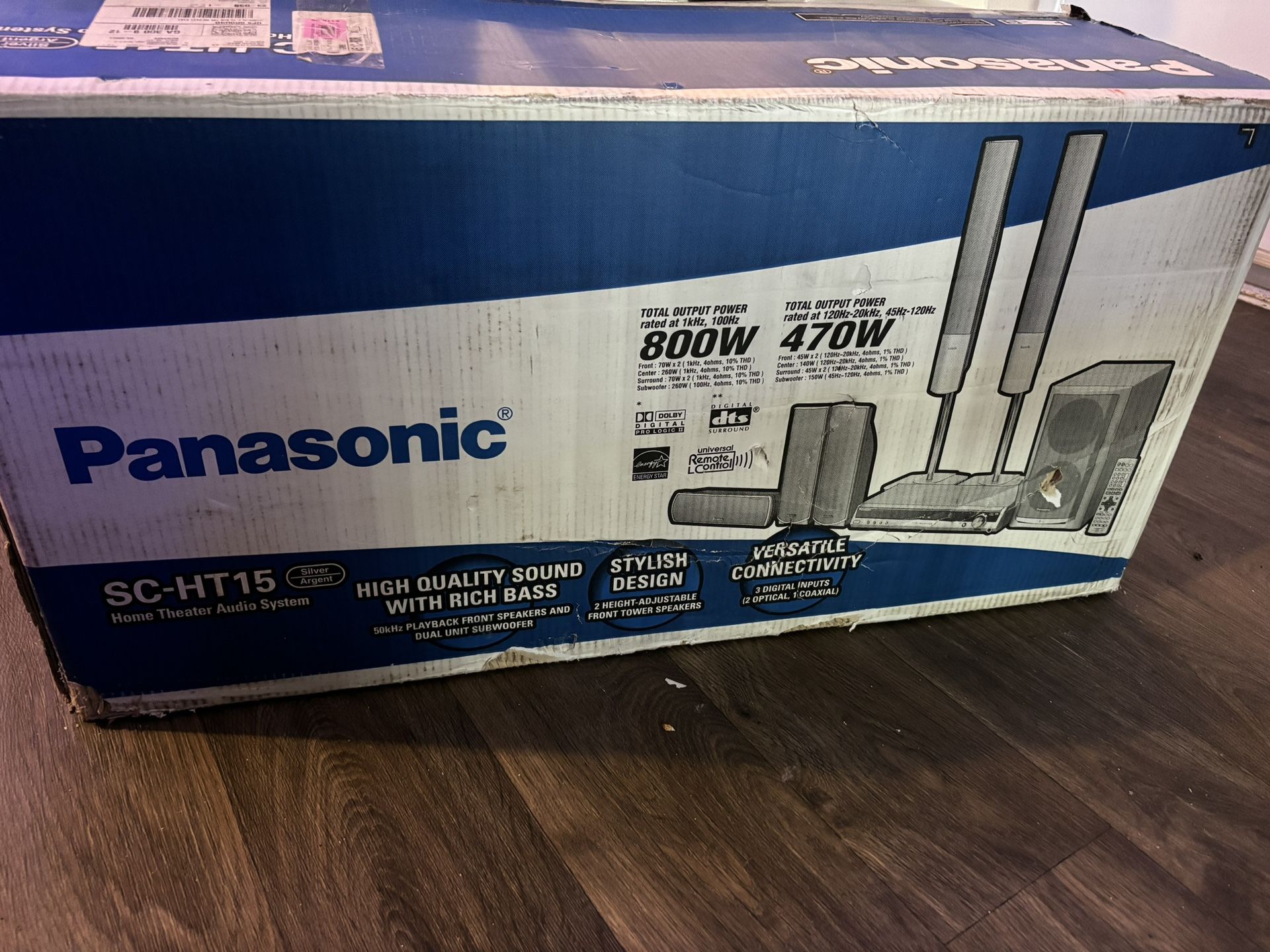 Panasonic SC-HT15 Sound Center (grey)
