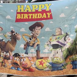 Toy Story Birthday Backdrop