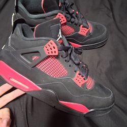 Red Thunder Jordan 4s